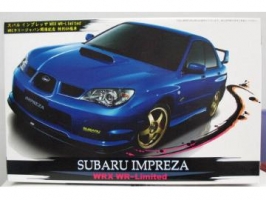 SUBARU IMPREZA WRW WR Limited Version plastic kit